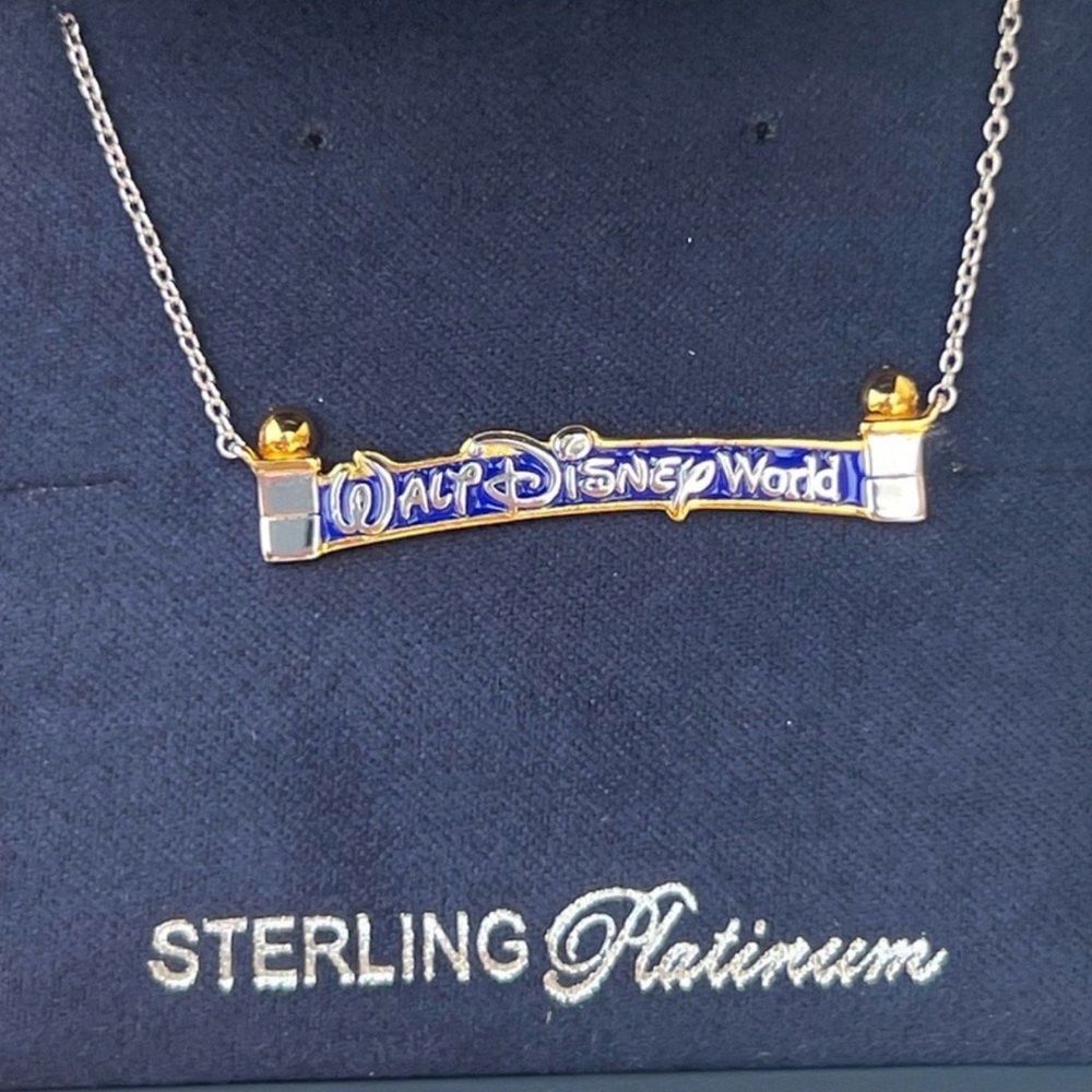 Walt Disney World Marquee Necklace CRISLU